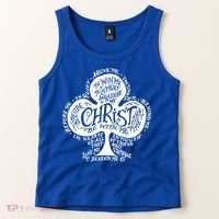 Saint Patrick's Day Breastplate Prayer Catholic Green Gift Tank Top thumb 2