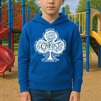 Saint Patrick's Day Breastplate Prayer Catholic Green Gift Kids Hoodie thumb 2