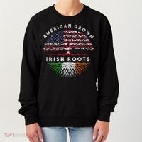 St Patricks Day, American Grown Irish Roots 9 Women's Sweatshirt thumb 0