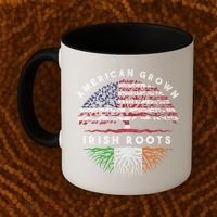 St Patricks Day, American Grown Irish Roots 9 Coffee Mug thumb 2