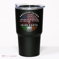 St Patricks Day, American Grown Irish Roots 9 Tumbler thumb 0