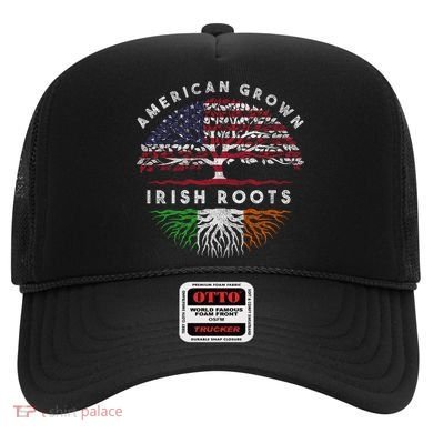 St Patricks Day, American Grown Irish Roots 9 Hat