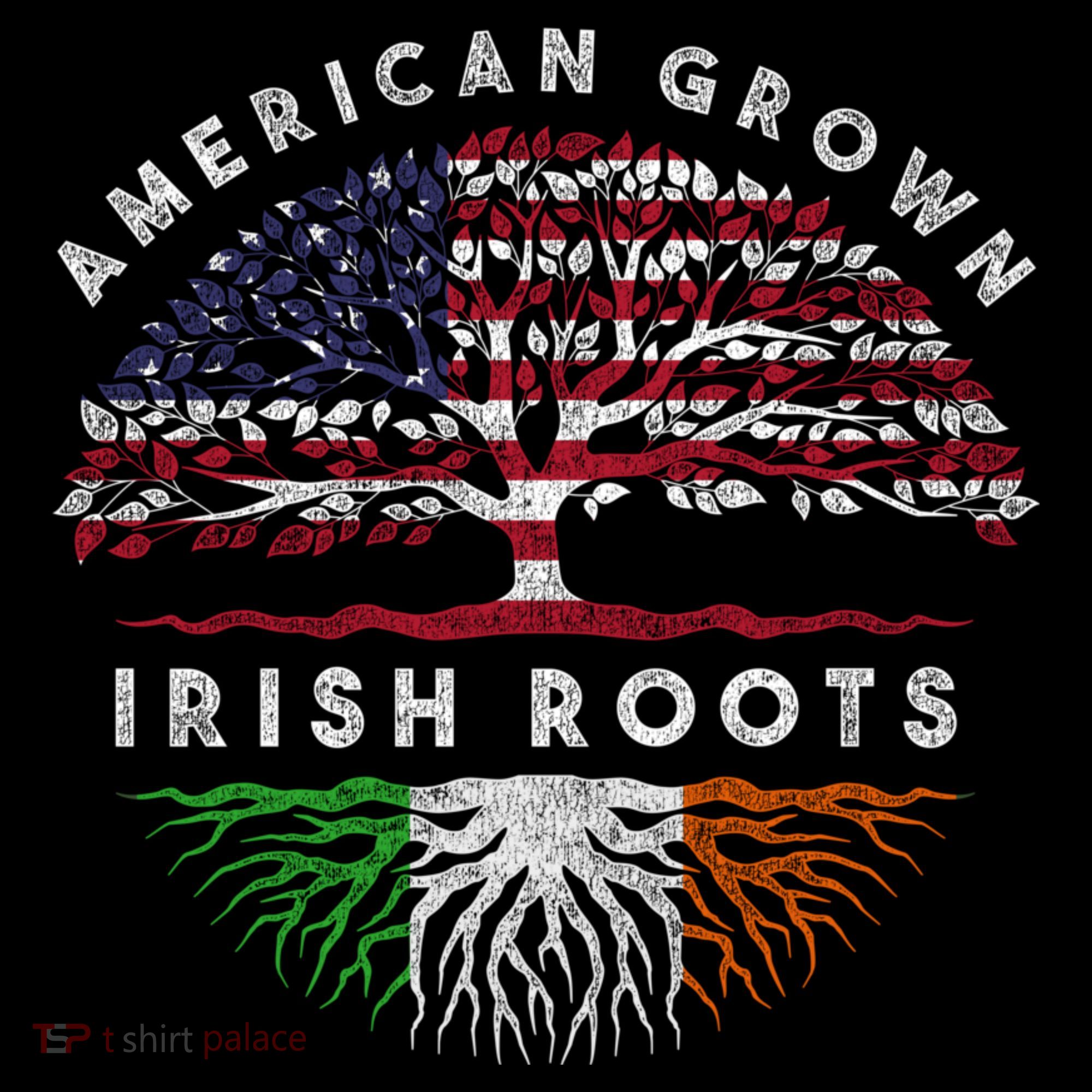 St Patricks Day, American Grown Irish Roots 9 Women's T-Shirt