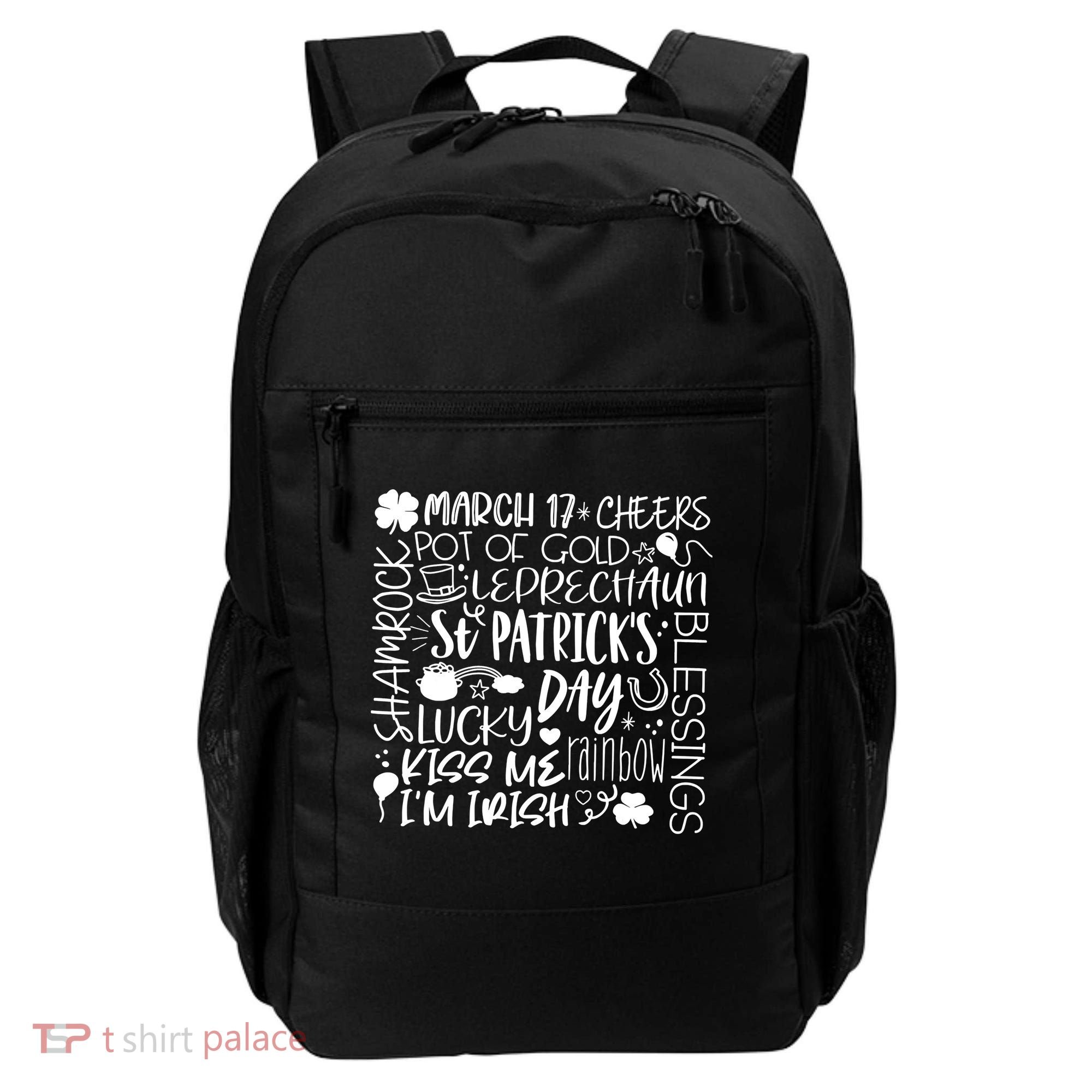 St Patrick's Day Paddy Irish Day Graphic Backpack