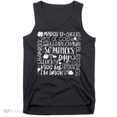 St Patrick's Day Paddy Irish Day Graphic Tank Top