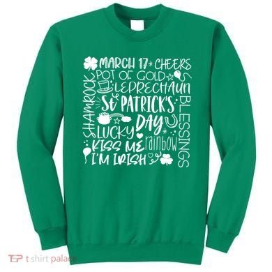 St Patrick's Day Paddy Irish Day Graphic Sweatshirt