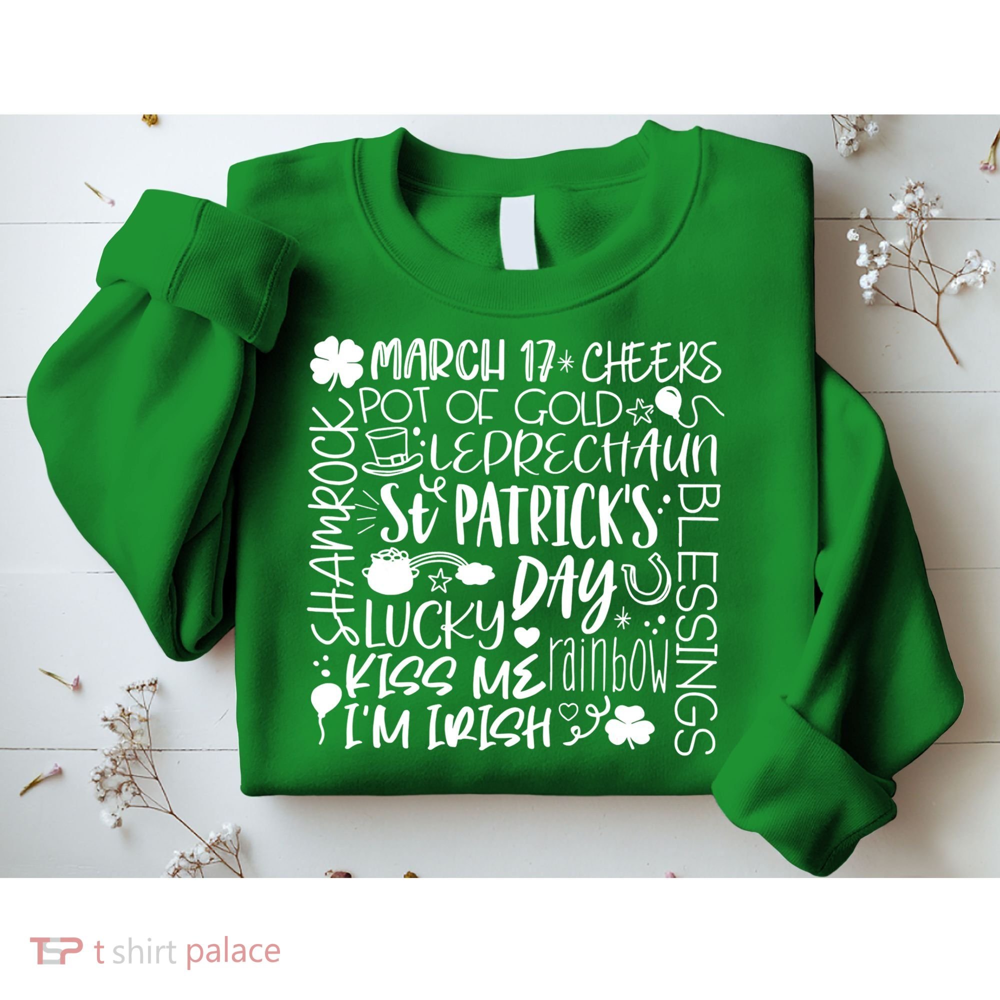 St Patrick's Day Paddy Irish Day Graphic Sweatshirt