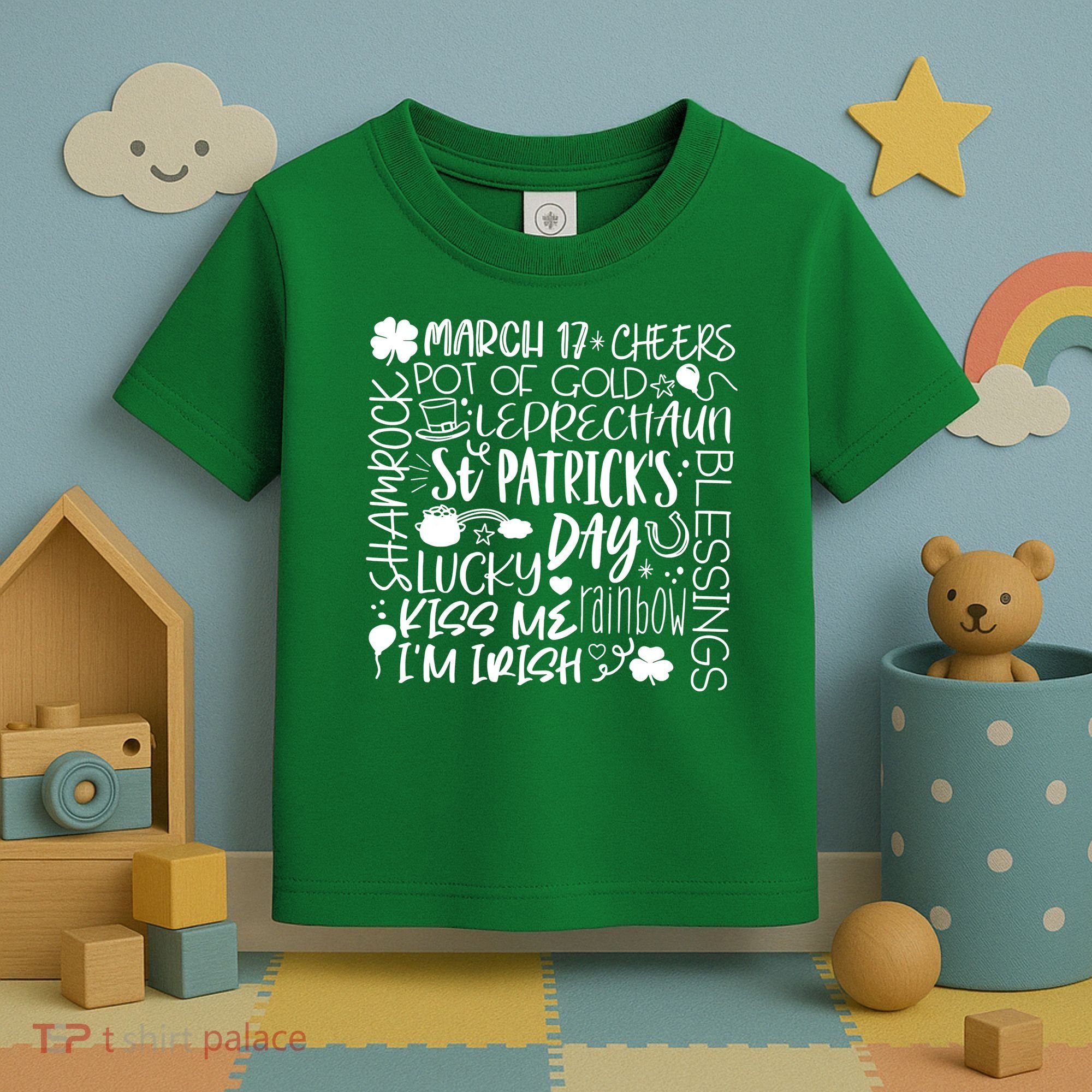 St Patrick's Day Paddy Irish Day Graphic Toddler T-Shirt