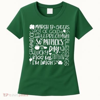 St Patrick's Day Paddy Irish Day Graphic Women's T-Shirt
