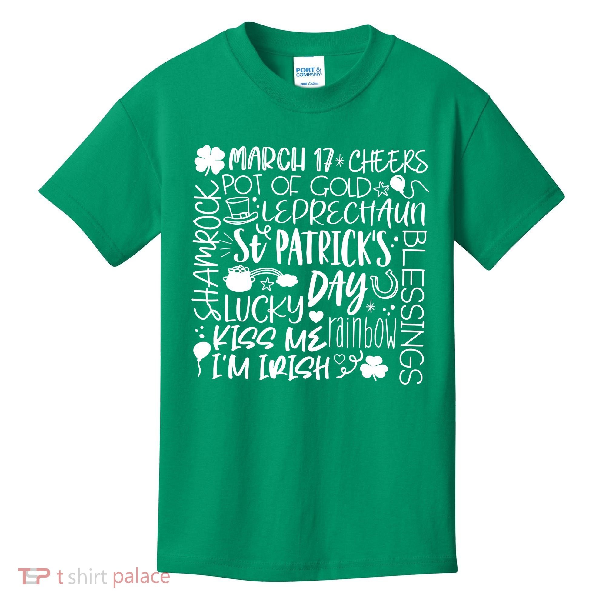 St Patrick's Day Paddy Irish Day Graphic Kids T-Shirt