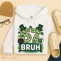 St Patrick’s Day 67 Bruh Viral Meme 6-7 Hoodie thumb 4