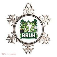 St Patrick’s Day 67 Bruh Viral Meme 6-7 Ornament thumb 0