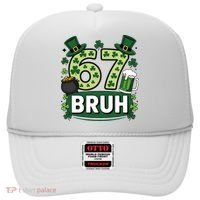 St Patrick’s Day 67 Bruh Viral Meme 6-7 Hat thumb 0