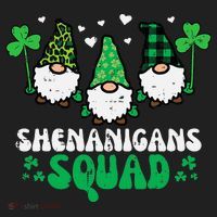 St Patricks Day Gnomes Shenanigans Squad Golf Towel thumb 3