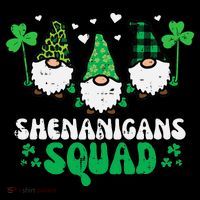 St Patricks Day Gnomes Shenanigans Squad Visor thumb 3