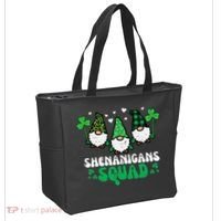 St Patricks Day Gnomes Shenanigans Squad Tote Bag thumb 2