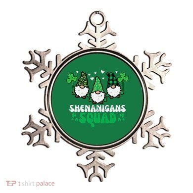 St Patricks Day Gnomes Shenanigans Squad Ornament