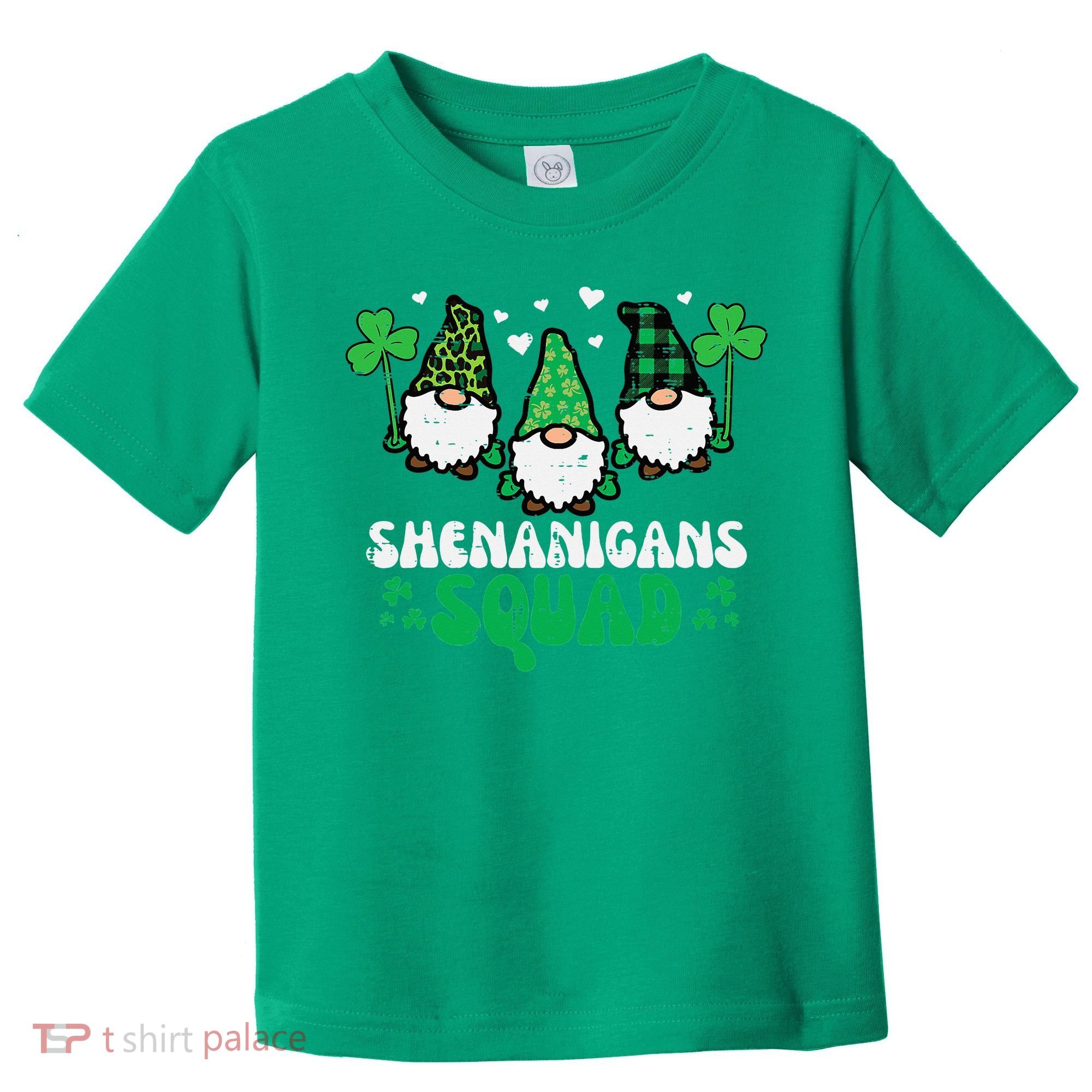 St Patricks Day Gnomes Shenanigans Squad Toddler T-Shirt