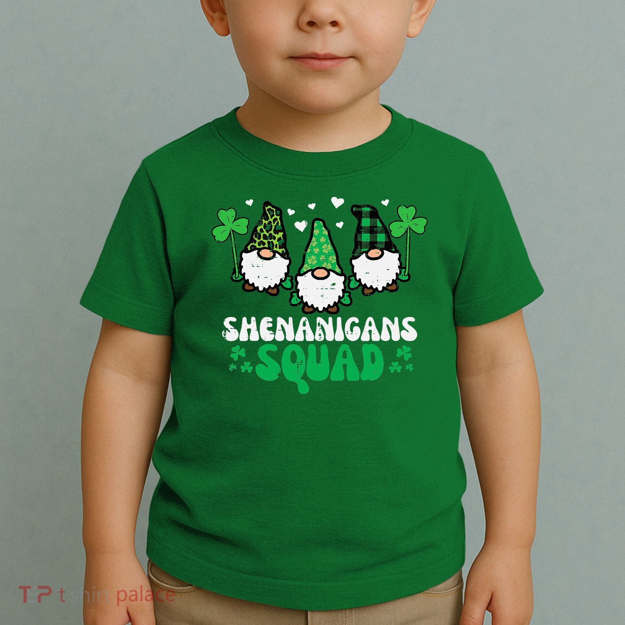 St Patricks Day Gnomes Shenanigans Squad Toddler T-Shirt
