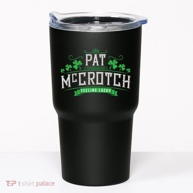 St Patricks Day, Funny St Patricks Day, Pat McCrotch Tumbler