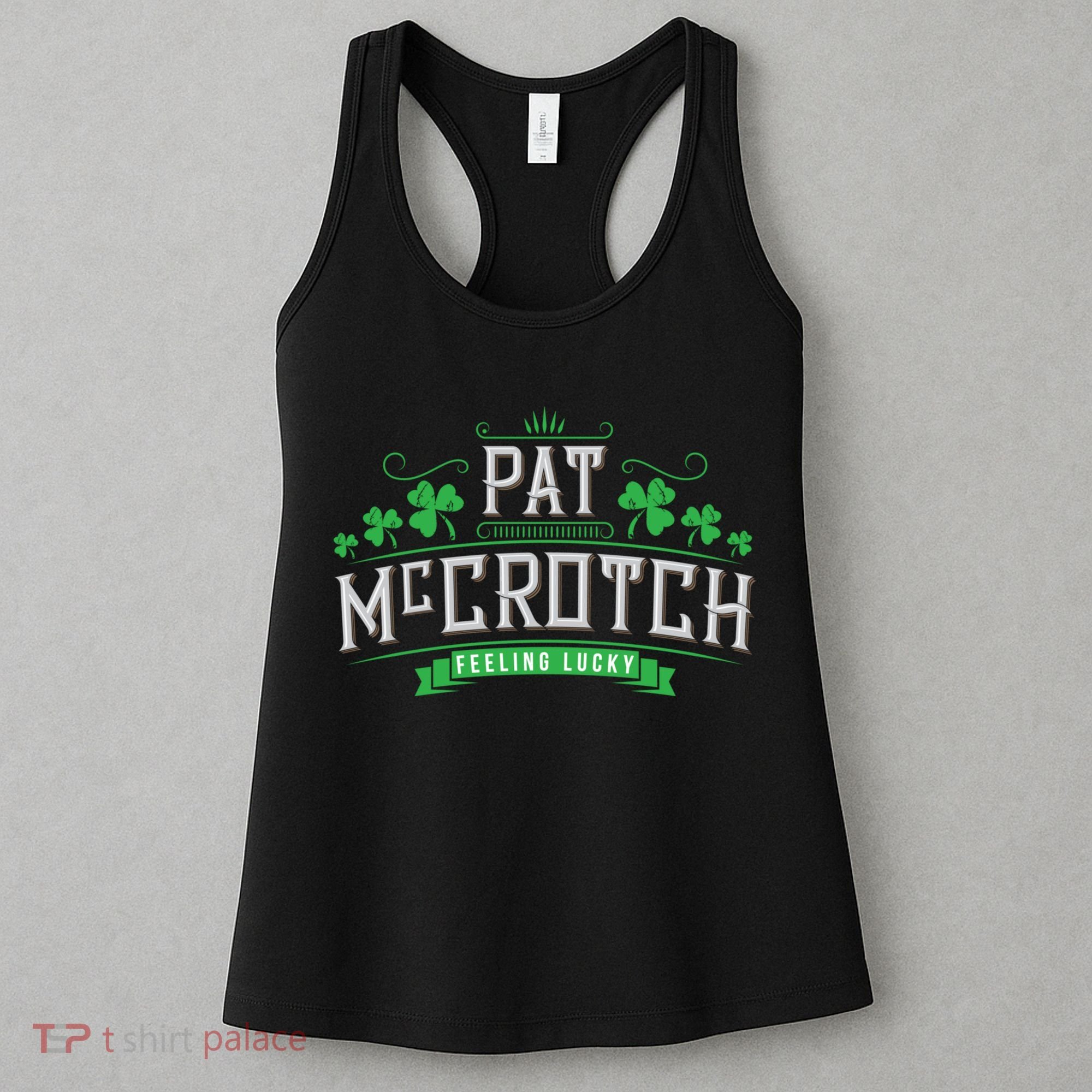 St Patricks Day, Funny St Patricks Day, Pat McCrotch Women's Tank Top