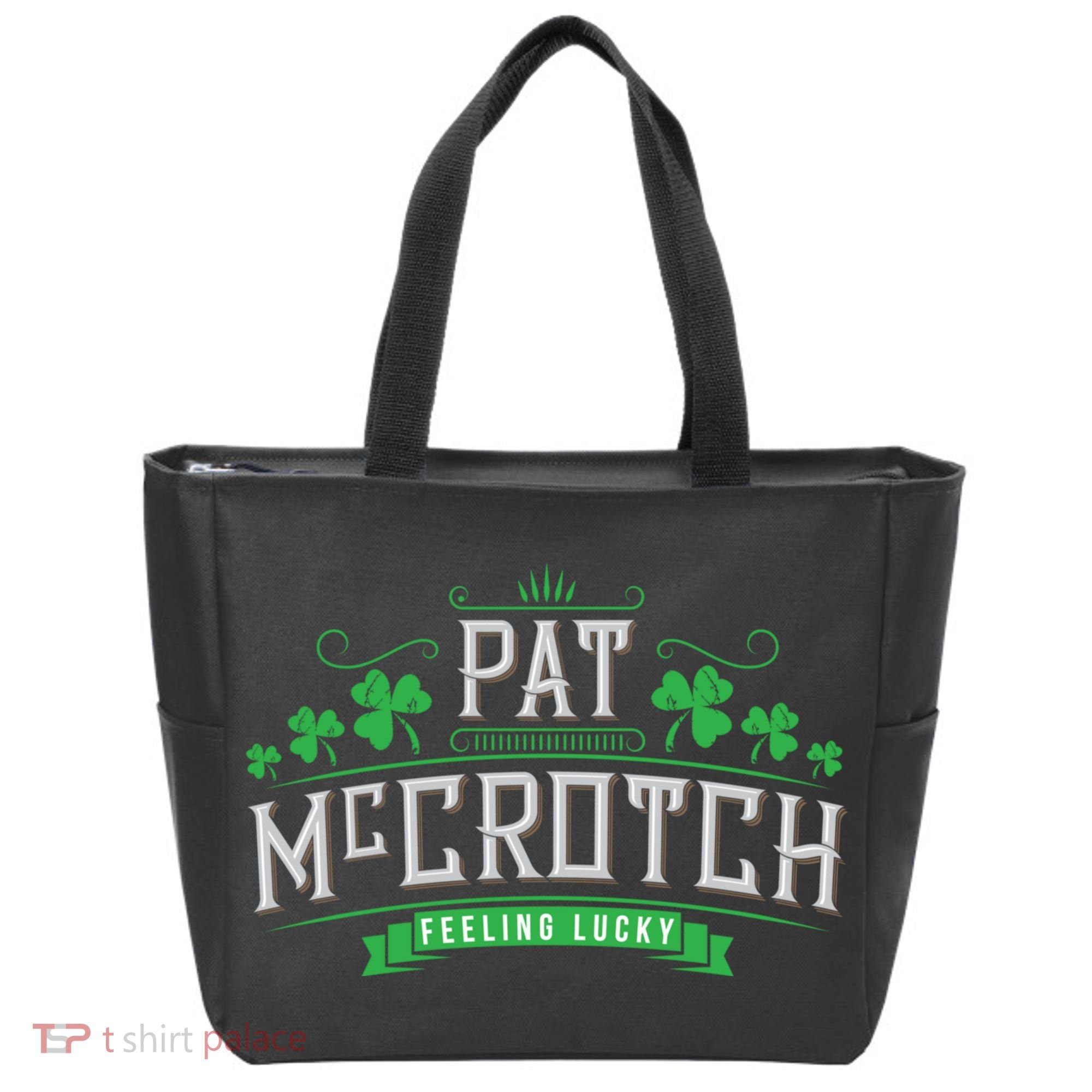 St Patricks Day, Funny St Patricks Day, Pat McCrotch Tote Bag