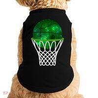 St Patricks Day Shamrock Basketball Irish Doggie Tank thumb 0