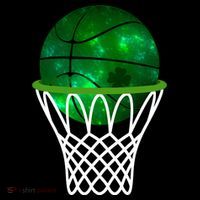St Patricks Day Shamrock Basketball Irish Ornament thumb 1