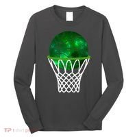 St Patricks Day Shamrock Basketball Irish Long Sleeve Shirt thumb 0