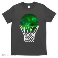 St Patricks Day Shamrock Basketball Irish T-Shirt thumb 0