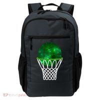 St Patricks Day Shamrock Basketball Irish Backpack thumb 0