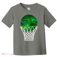 St Patricks Day Shamrock Basketball Irish Toddler T-Shirt thumb 0