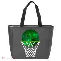 St Patricks Day Shamrock Basketball Irish Tote Bag thumb 0
