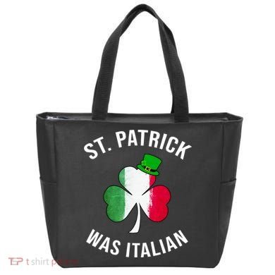 St Patricks Day, St Patrick Was Italian, Irish Shamrock Tote Bag
