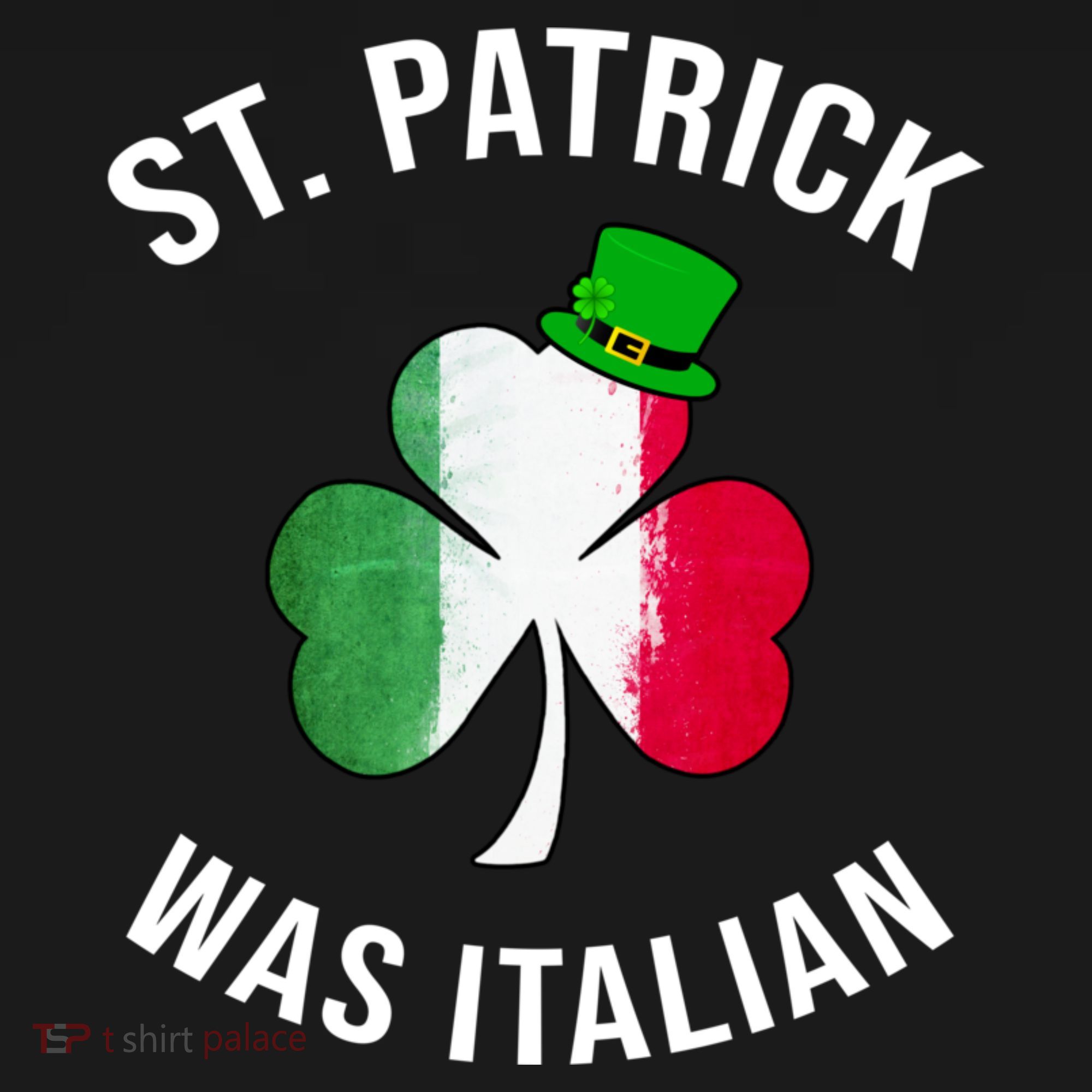 St Patricks Day, St Patrick Was Italian, Irish Shamrock Tote Bag