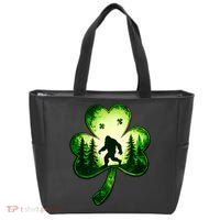 St Patricks Day Bigfoot Sasquatch Irish Clover Shamrock Tote Bag thumb 0