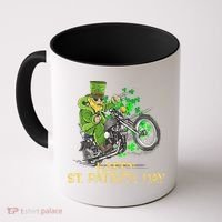 St Patricks Day For Motorcycle Bike Biker Rider Coffee Mug thumb 0