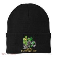 St Patricks Day For Motorcycle Bike Biker Rider Beanie thumb 0
