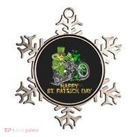 St Patricks Day For Motorcycle Bike Biker Rider Ornament thumb 0