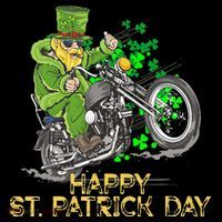 St Patricks Day For Motorcycle Bike Biker Rider Women's Tank Top thumb 5