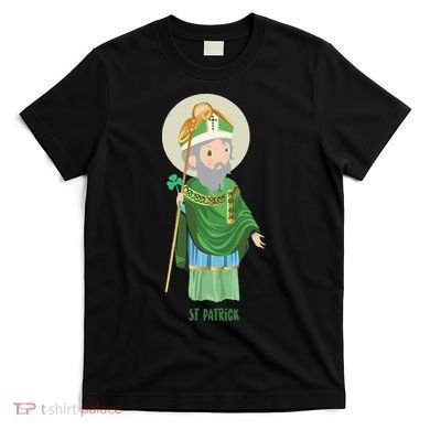 Saint Patricks Day Pray For Us St Patrick's Catholic Patty's Happy T-Shirt