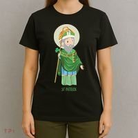 Saint Patricks Day Pray For Us St Patrick's Catholic Patty's Happy T-Shirt thumb 4