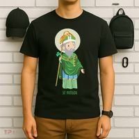 Saint Patricks Day Pray For Us St Patrick's Catholic Patty's Happy T-Shirt thumb 6