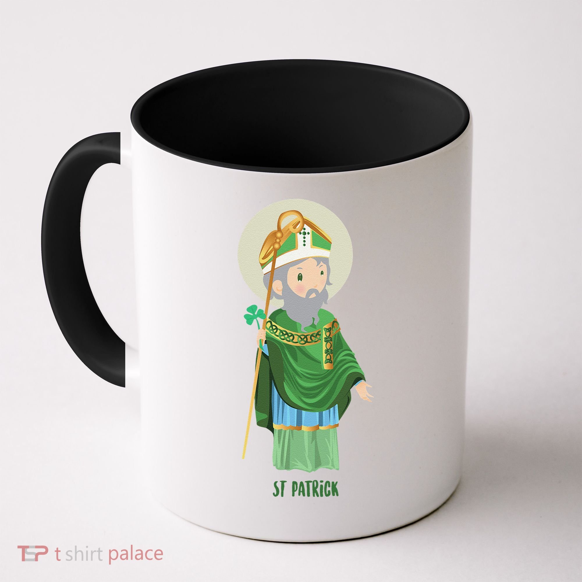 Saint Patricks Day Pray For Us St Patrick's Catholic Patty's Happy Coffee Mug