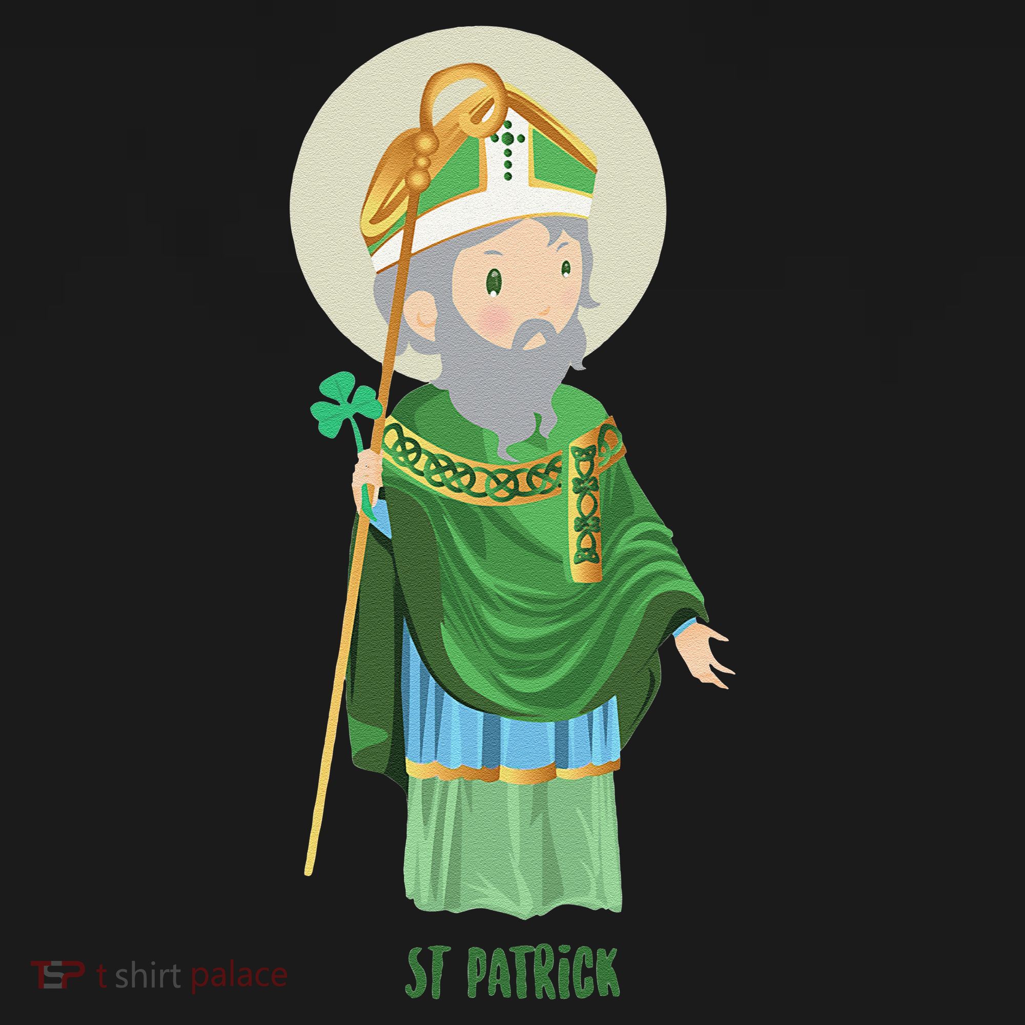 Saint Patricks Day Pray For Us St Patrick's Catholic Patty's Happy Coaster