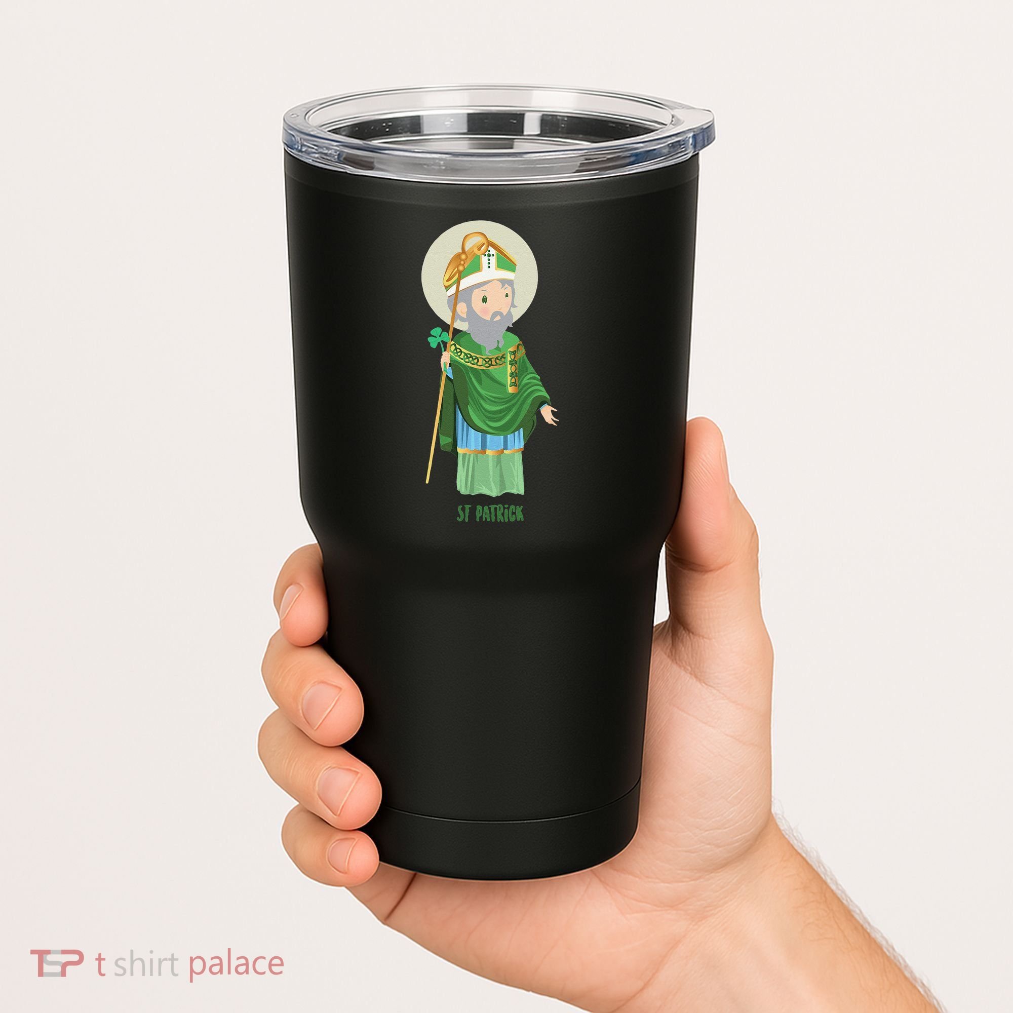 Saint Patricks Day Pray For Us St Patrick's Catholic Patty's Happy Tumbler