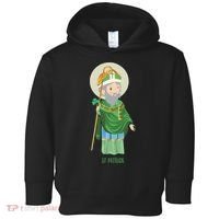 Saint Patricks Day Pray For Us St Patrick's Catholic Patty's Happy Toddler Hoodie thumb 0