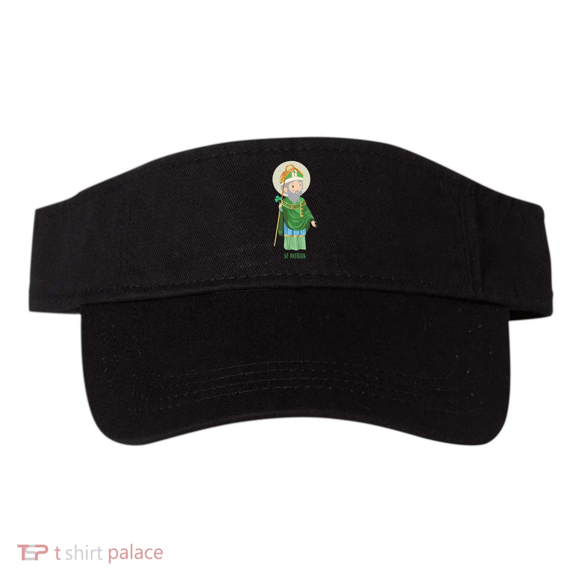 Saint Patricks Day Pray For Us St Patrick's Catholic Patty's Happy Visor