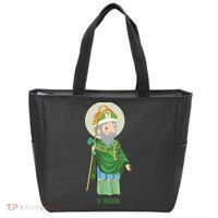 Saint Patricks Day Pray For Us St Patrick's Catholic Patty's Happy Tote Bag thumb 0
