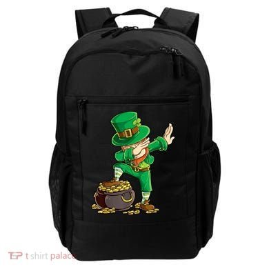 St Patricks Day, Dabbing Leprechaun, Funny St Patricks Day Backpack